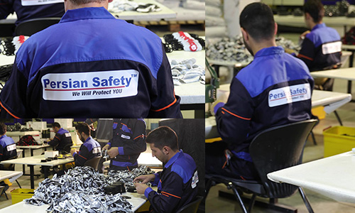 خط تولید محصولات پرشین سیفتی