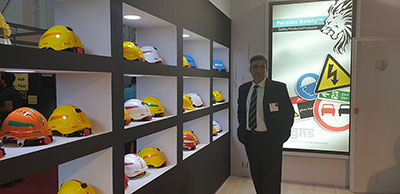 غرفه پرشین سیفتی در نمایشگاه HSE تهران سال 1398