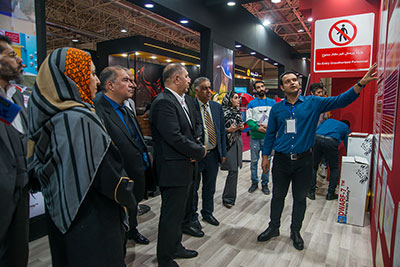 غرفه پرشین سیفتی در نمایشگاه HSE تهران سال 1402